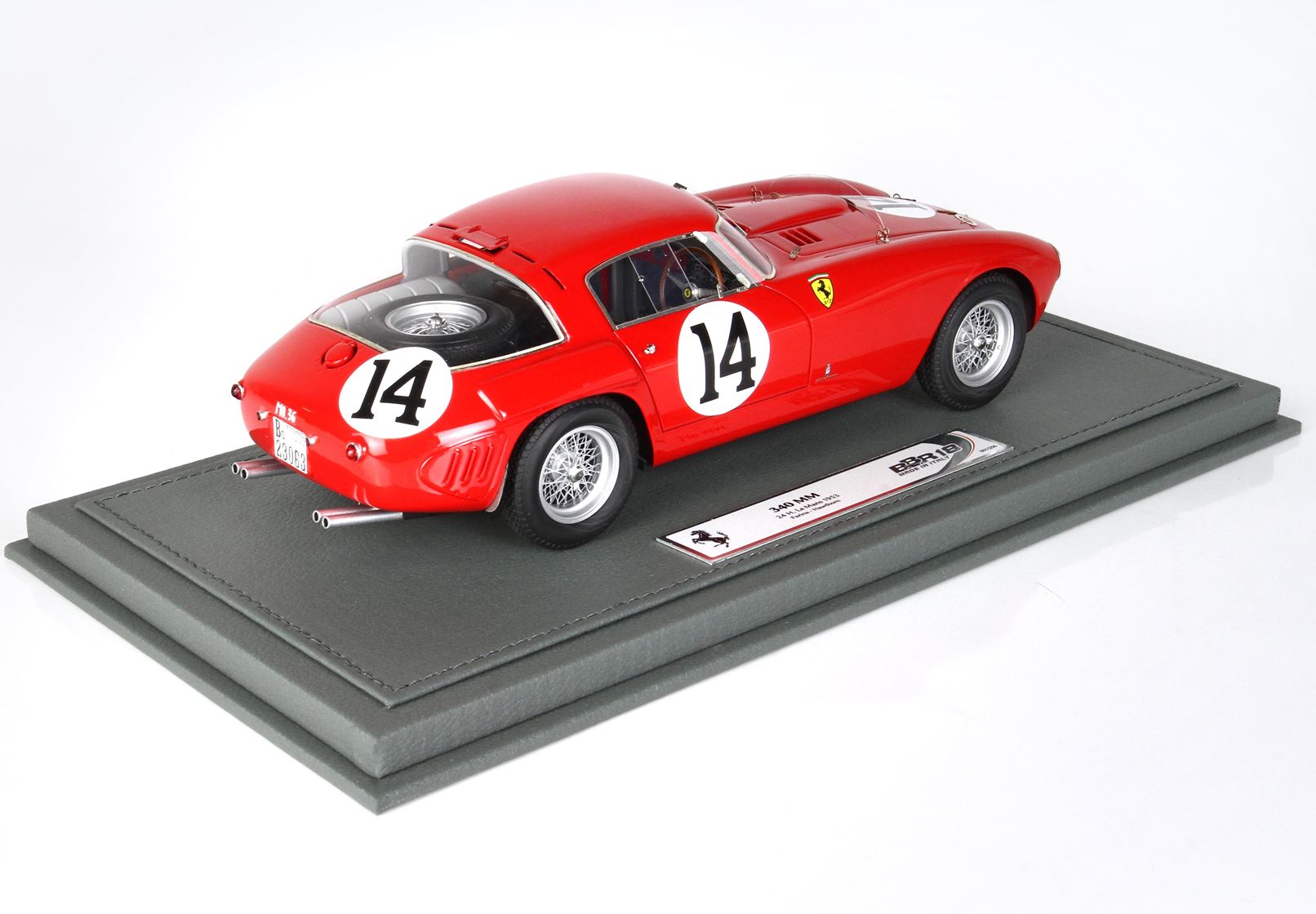Ferrari 340 MM S/N 0322 24h Le Mans 1953 Drivers Farina-Hawthorn (Alternate)