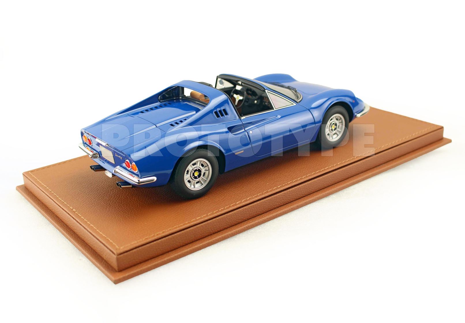 Ferrari Dino 246 GTS 1972 Azzurro Dino - Beige (Alternate)