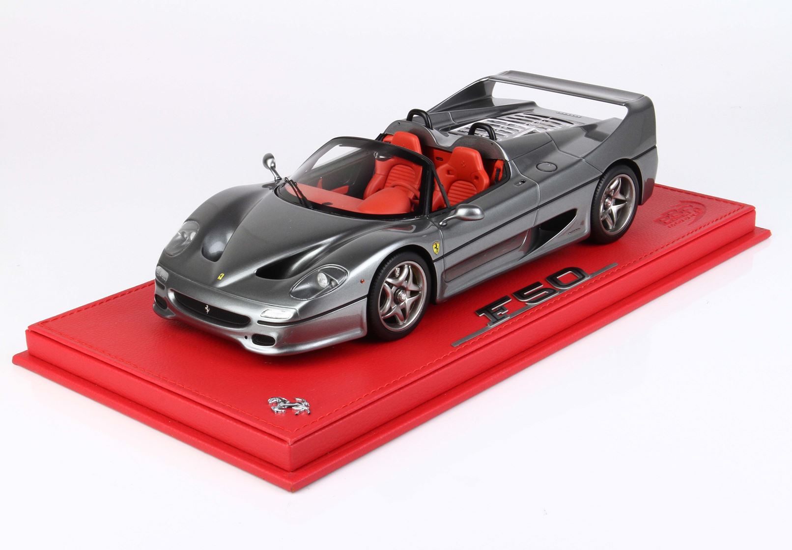 Ferrari F50 Coupe 1995 Spider version metallic iron grey