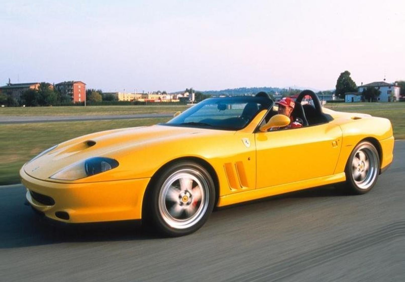 Ferrari 550 Barchetta 2000 - made in Italy Giallo Modena - Black interior