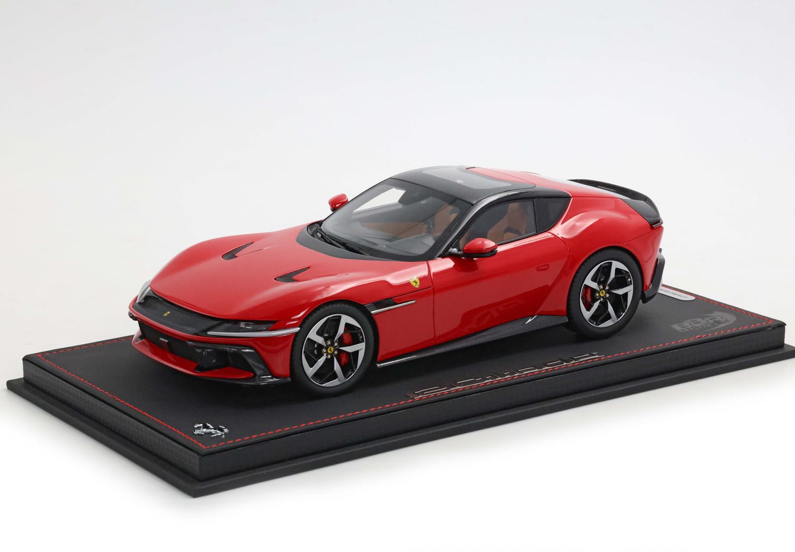 Ferrari 12Cilindri Panoramic roof Rosso Corsa - leather color interior