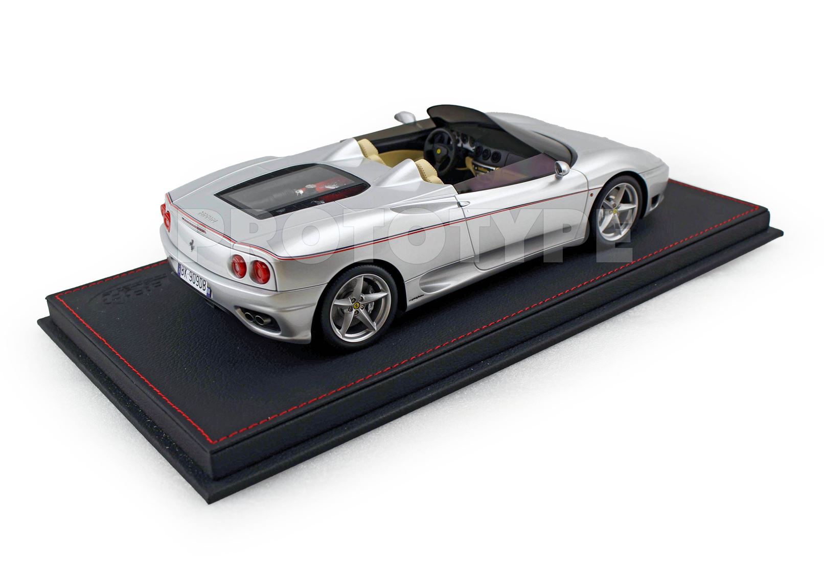 Ferrari 360 Barchetta - road windshield one off car (Alternate)