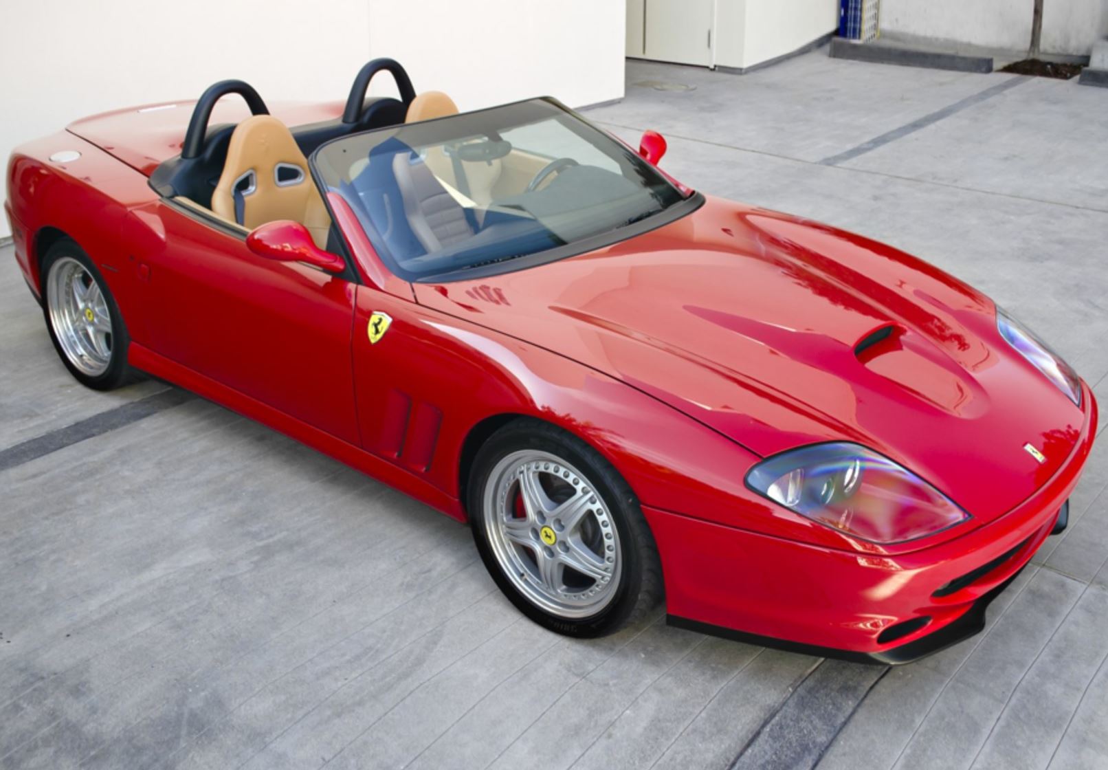 Ferrari 550 Barchetta 2000 - made in Italy Rosso Corsa - Beige interior