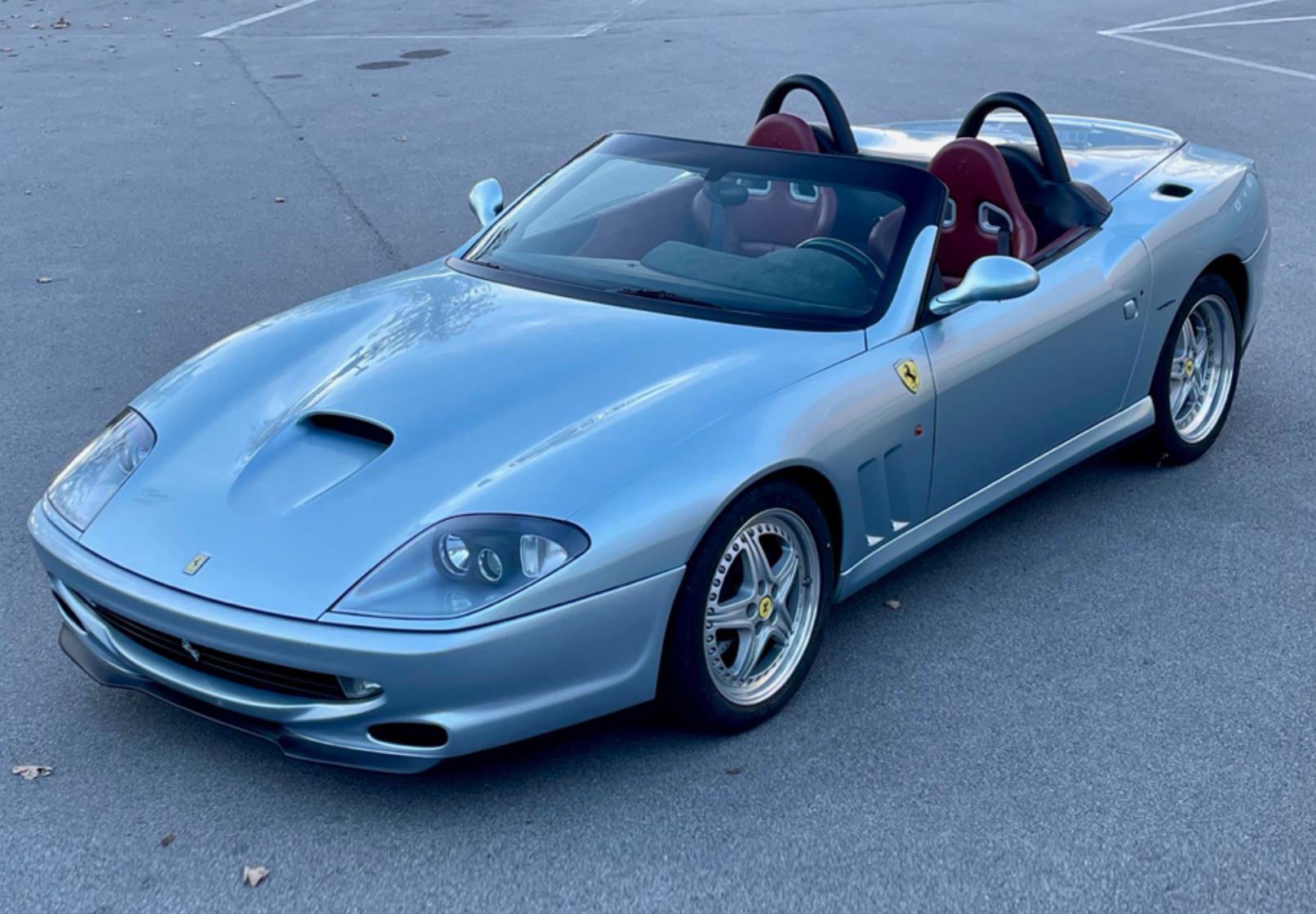Ferrari 550 Barchetta 2000 - made in Italy Argento Nurburgring - Bordeaux interior