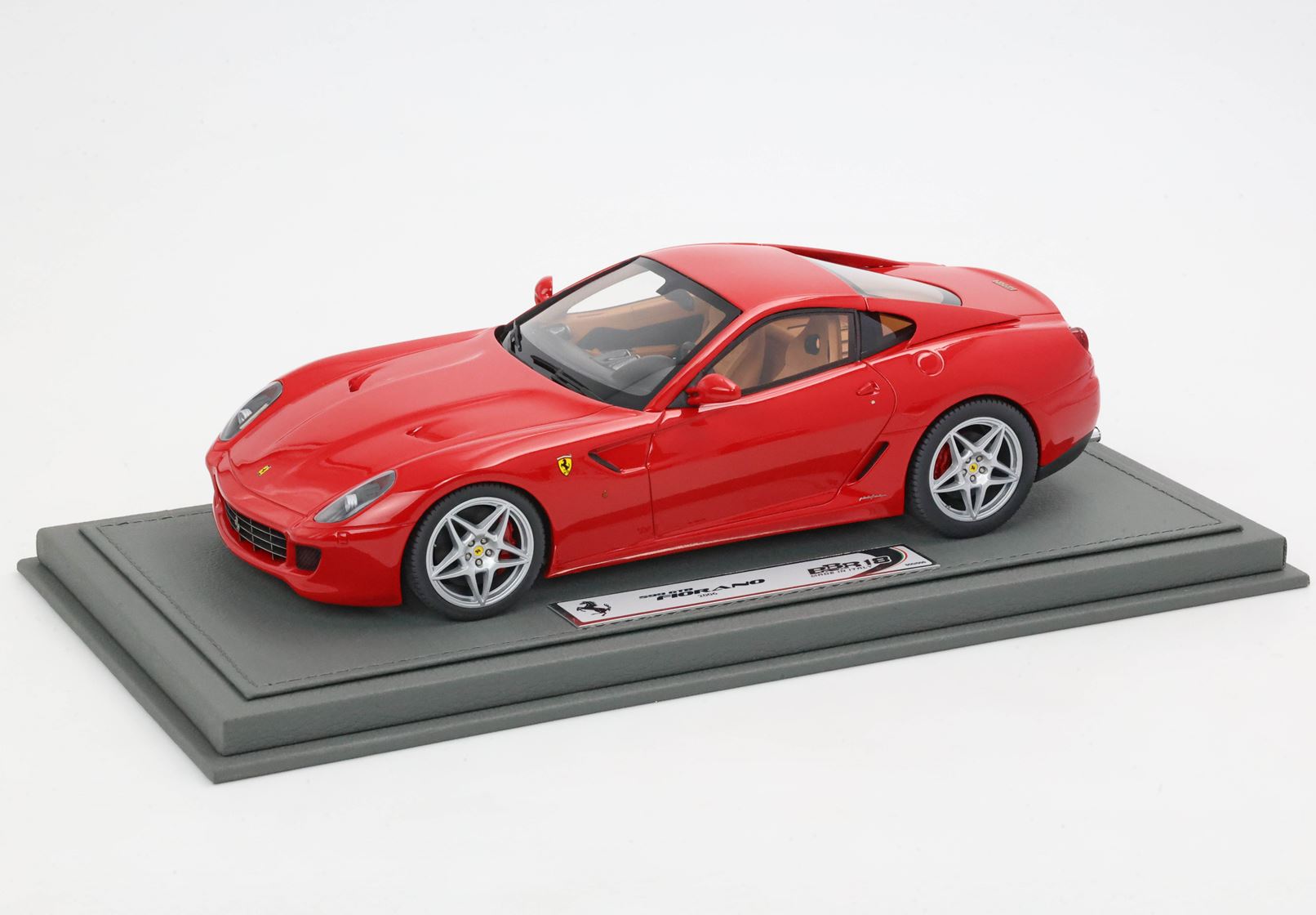 FERRARI 599 GTB FIORANO 2006 Automatic Gear - made in italy Total Rosso corsa - Leather interior