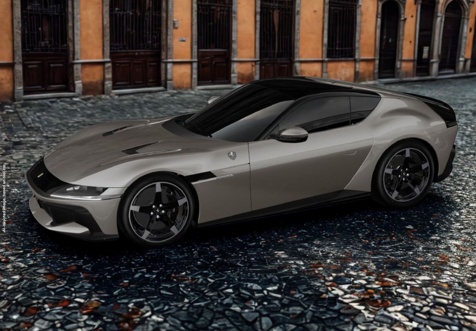 Ferrari 12Cilindri Manuale Grigio Ingrid - Panoramic Roof