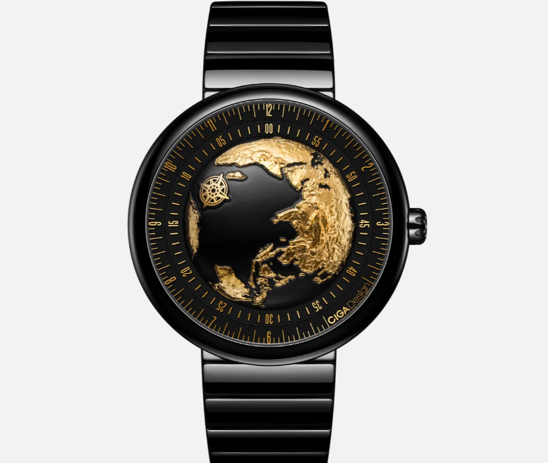 CIGA design MECHANICAL WATCH BLUE PLANET · GILDED AGE