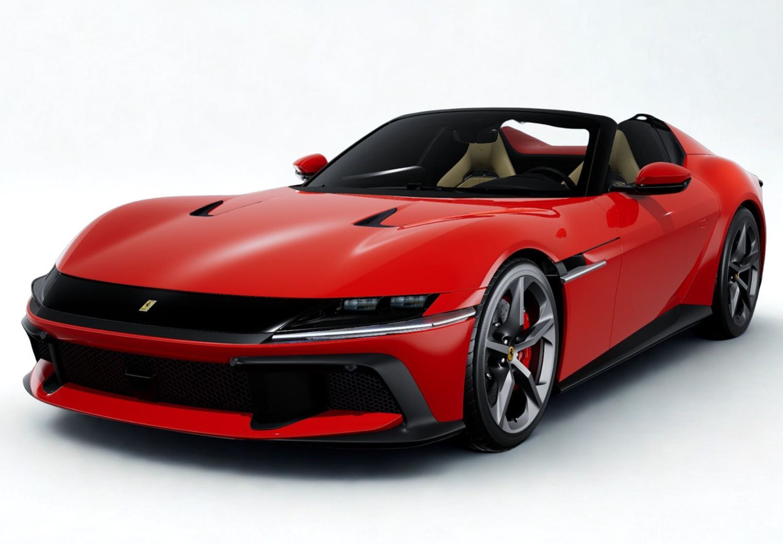 Ferrari 12Cilindri Spider Red Corsa - Beige Lucania interior color