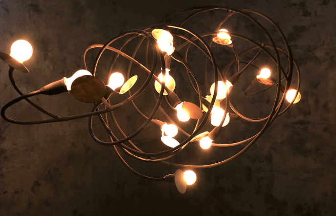 Spin Chandelier