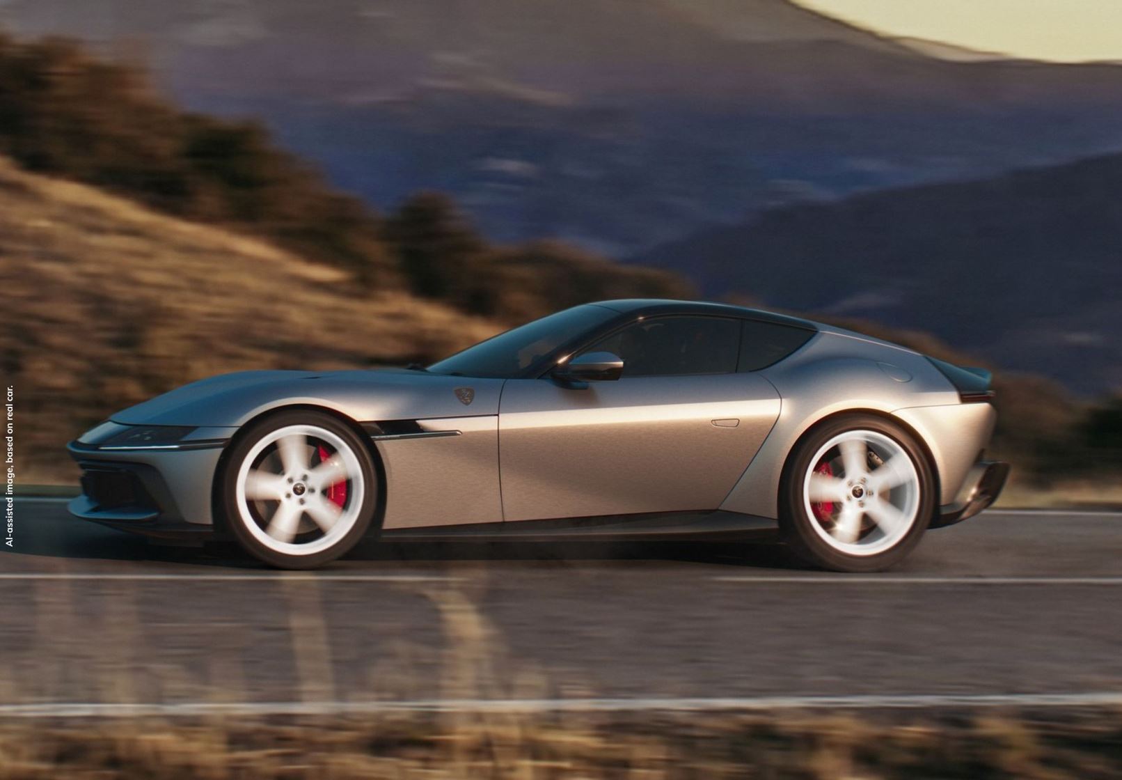 Ferrari 12Cilindri Manuale Alluminio spazzolato - Panoramic Roof