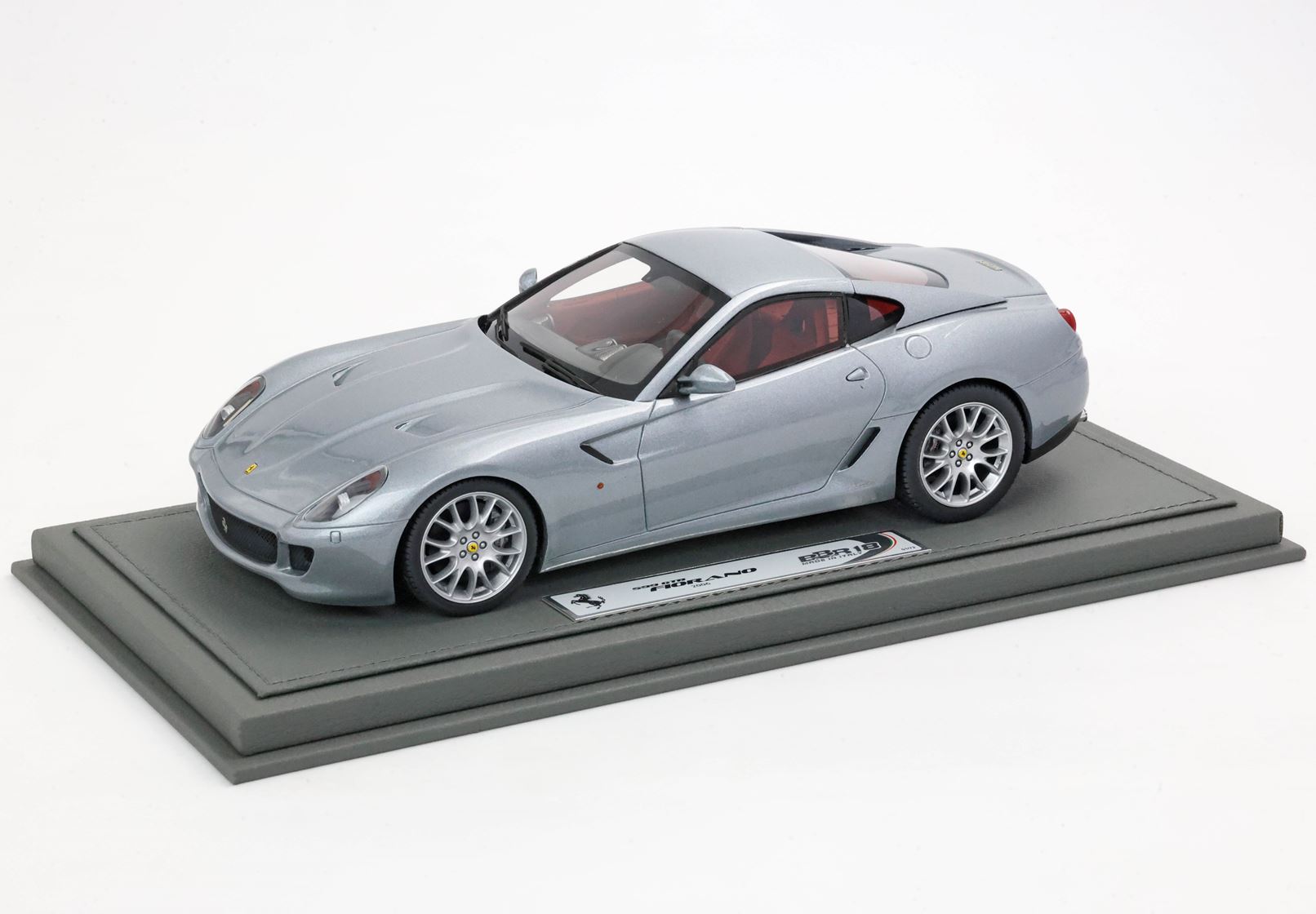 FERRARI 599 GTB FIORANO 2006 Automatic Gear - made in italy Titanium Grey bordeaux interior
