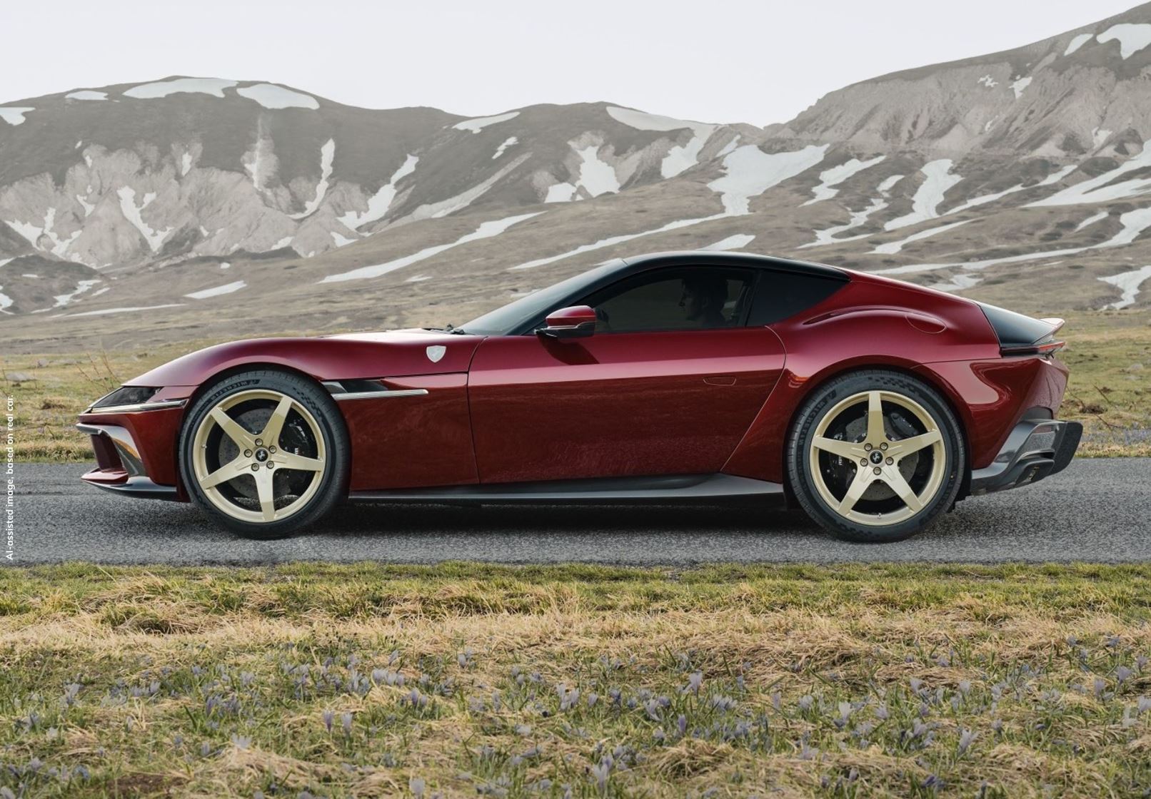 Ferrari 12Cilindri Manuale Rubino micalizzato - Panoramic Roof