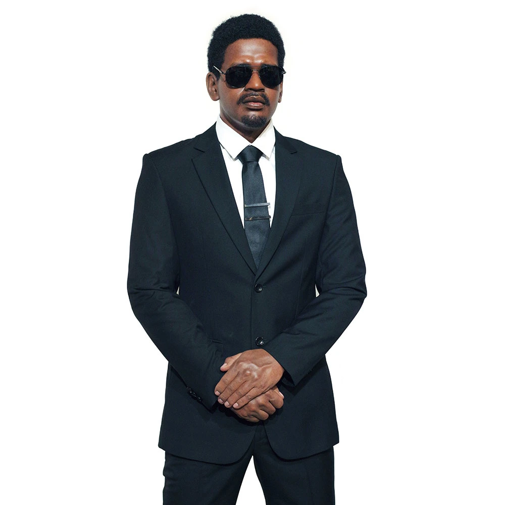 Quality Lite Protector: Life-Size Black Bodyguard Wax Figure | DXDF，Grand Orient Wax Figure (Alternate)