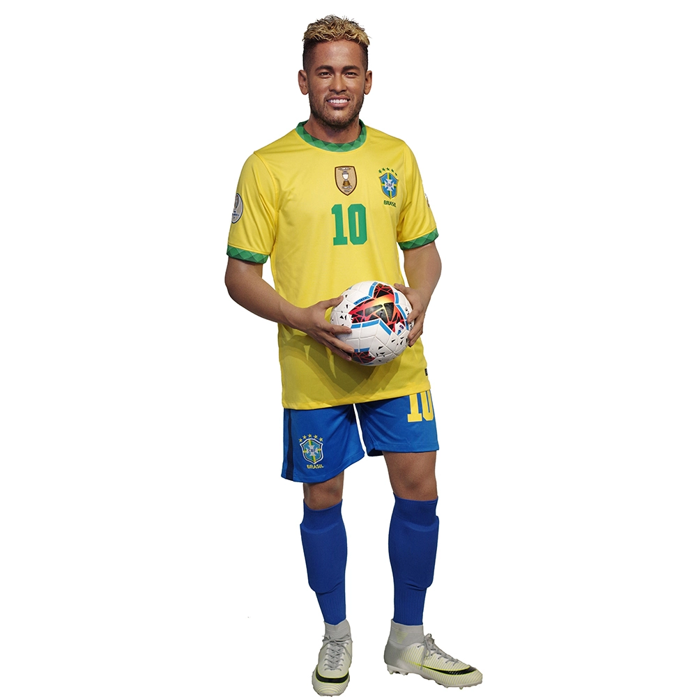 One Stop Lifelike Human Size Handcrafted Wax Mannequin of Football Player Neymar | DXDF, Grand Orient Wax Figure