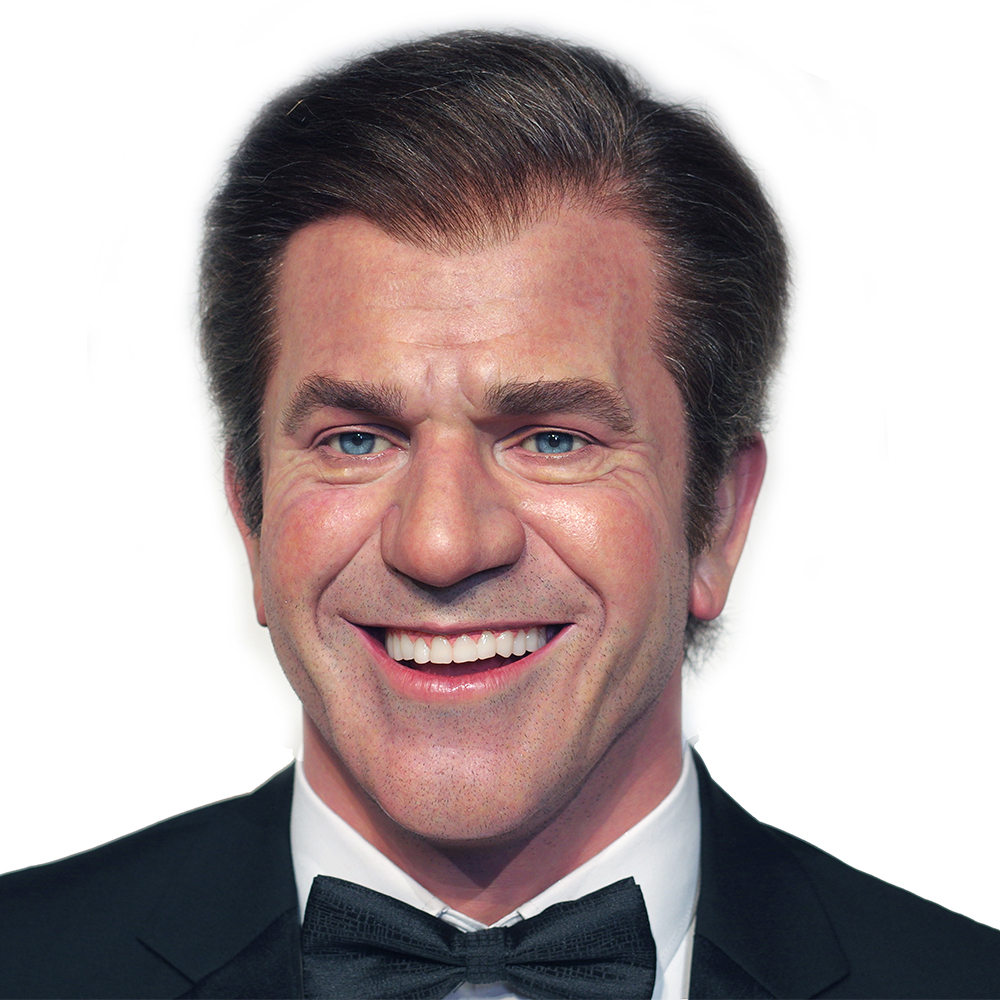 Resin Molds Hollywood Celebrity Mel Gibson Lifelike Wax Mannequin | DXDF, Grand Orient Wax Figure (Alternate)