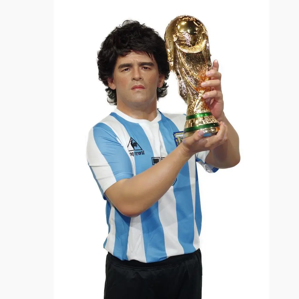 Exquisite Diego Maradona Wax Figure: A Soccer Legend Reborn -DXDF,Grand Orient Wax Figure