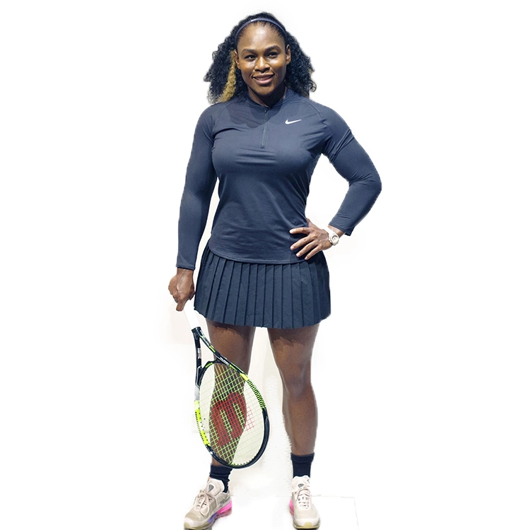 Champion Athlete Silicone Statue Serena Williams 1:1 Figure for Sports Arenas & Theme Parks - DXDF, Grand Orient Wax Art