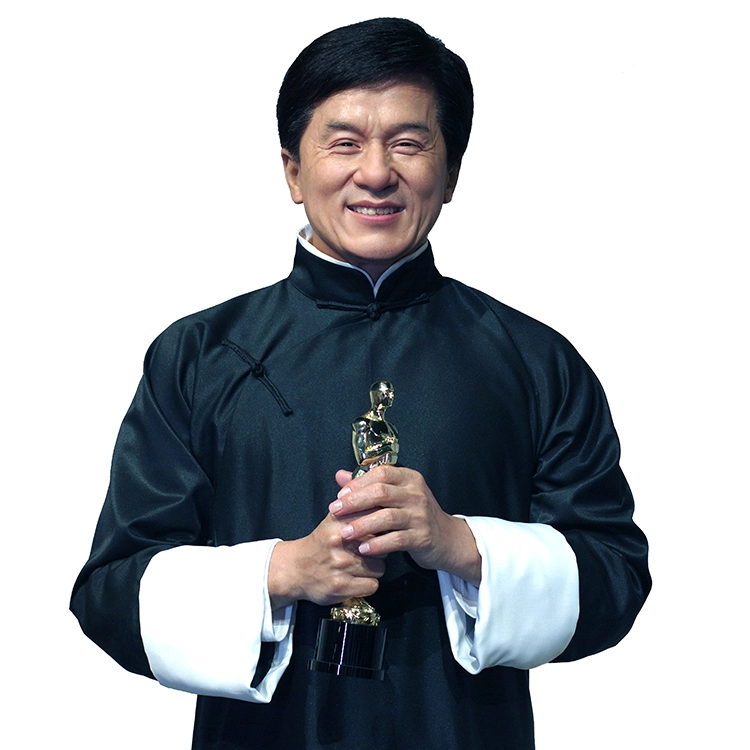 Own a Piece of Movie History with an Authentic Jackie Chan Wax Figure - Ideal Gift for Fans and Film Buffs! (Alternate)