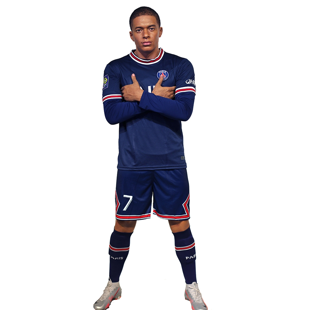 Ultra-Realistic  Movie Prop Grade Footballer Mbappé Full-Body Silicone Figure - DXDF,Grand Orient Wax Figure