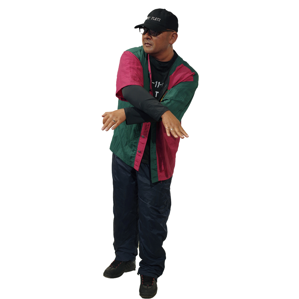Quality True Likeness dynamic Pose DJ Ready D Full-Size  Wax Figure | DXDF Art，Grand Orient Wax Figure (Alternate)
