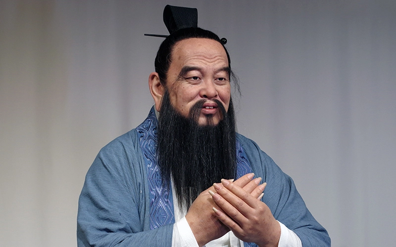Personal Commission Human Size Lifelike Asian Celebrity Confucius Silicone Sculpture | DXDF, Grand Orient Wax Figure