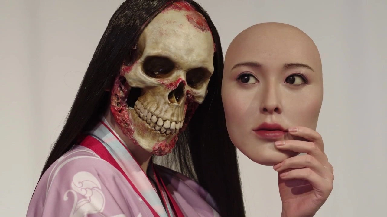 Horrifying Halloween Masked Woman Full-scale Wax Likeness | DXDF, Grand Orient Wax Figure (Alternate)