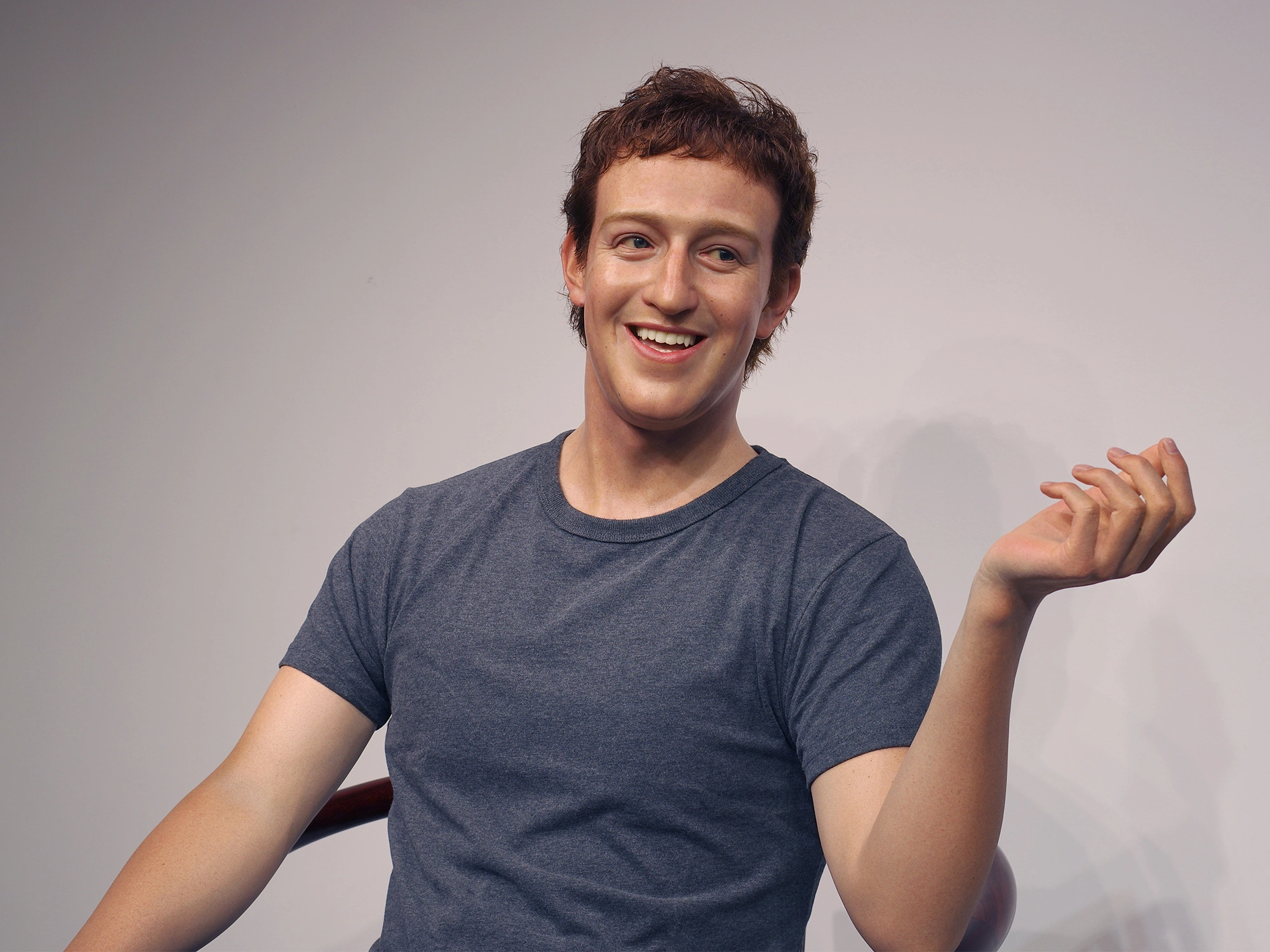 High Simulation Celebrity Mark Zuckerberg Full-scale Wax Figure Sculpture | DXDF, Grand Orient Wax Figure