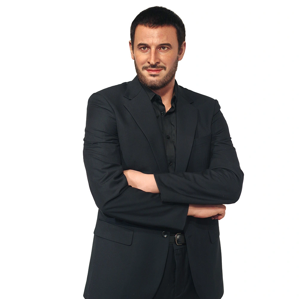 Kadim Al Sahir | Customized Life Size Wax Figure Sculpture |  Iraqi singer and composer | DXDF, Grand Orient Wax Figure (Alternate)