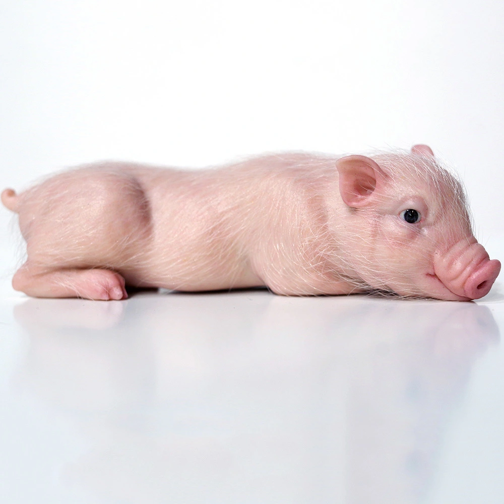 Cute Pet Pig Simulation Sculpture: Beautifully Crafted as a Heartwarming Gift for Kids -DXDF,Grand Orient Wax Figure