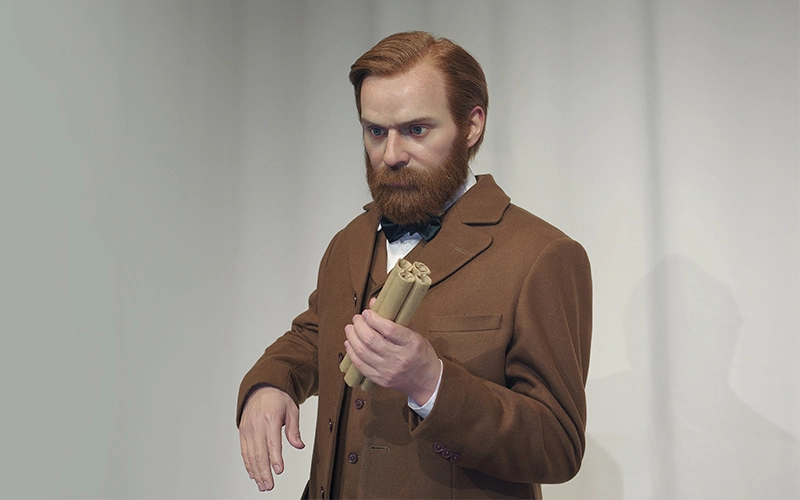 Customized Wax Museum Collection Life Size Realistic Scientist Nobel Sculpture | DXDF, Grand Orient Wax Figure