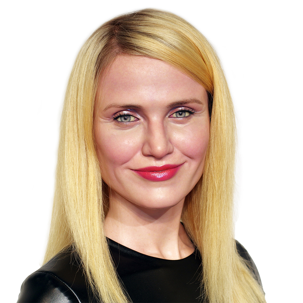 Wax Museum Display Lifelike Hollywood Celebrity Cameron Diaz Wax Replica | DXDF, Grand Orient Wax Figure Factory (Alternate)
