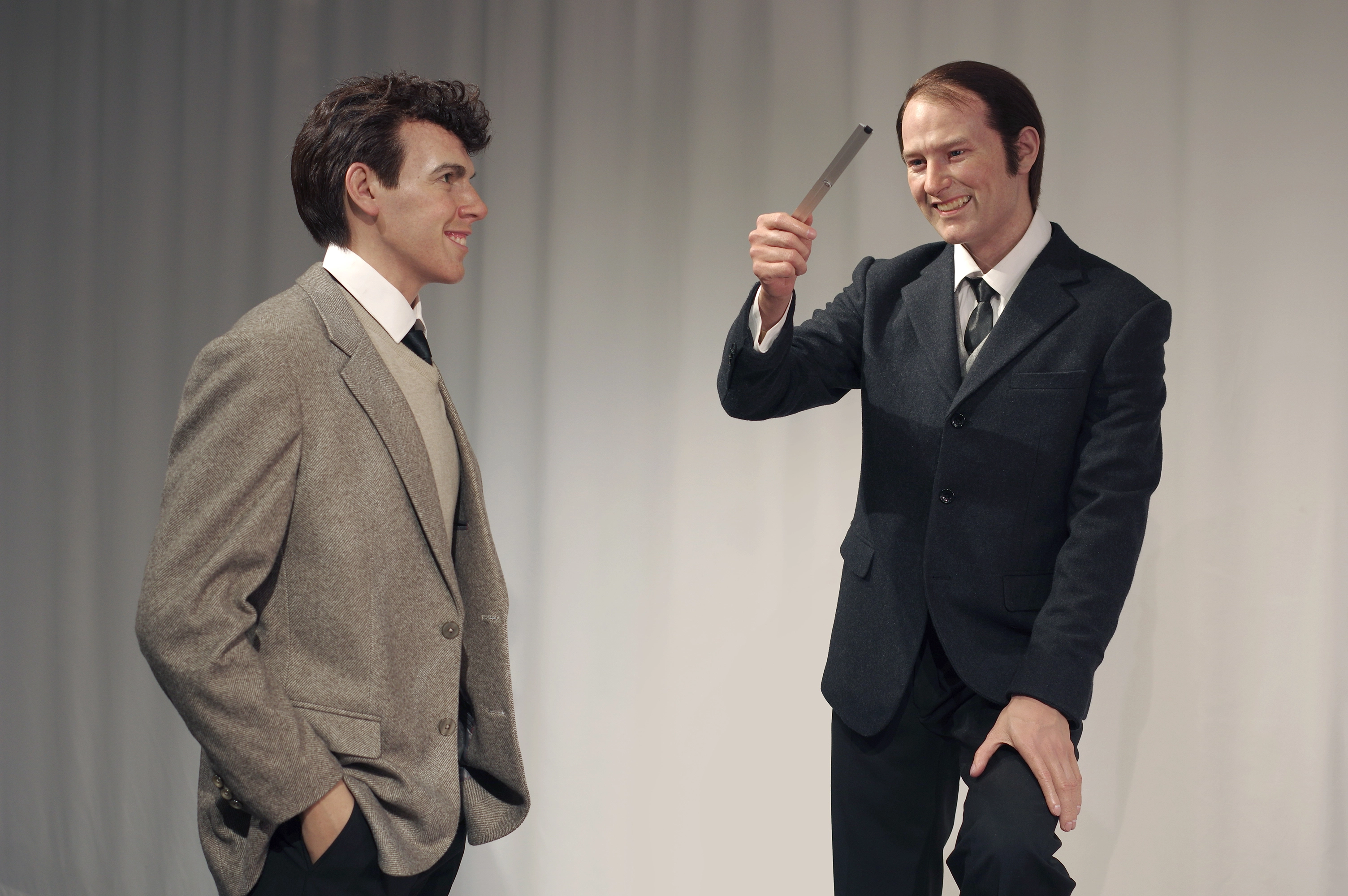 Private Commission Science Museum Life Size Scientist Crick and Watson Wax Figure | DXDF, Grand Orient Wax Figure
