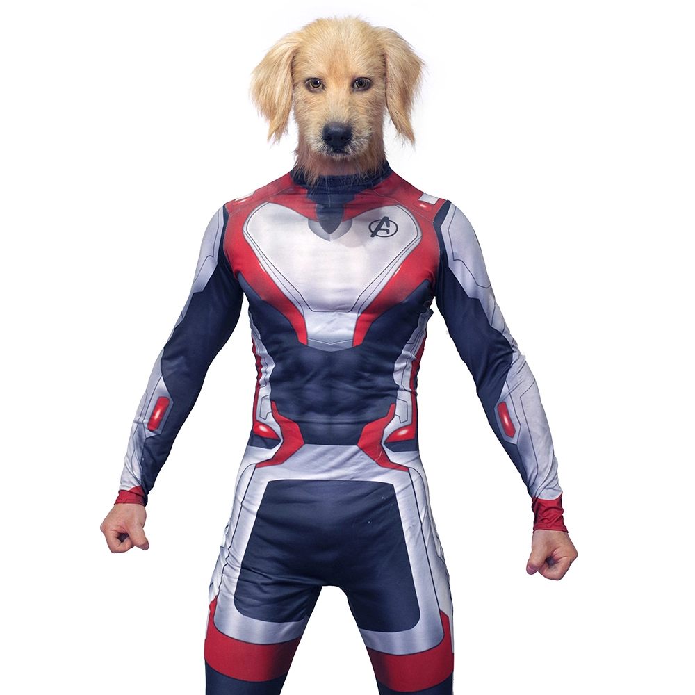 Customized Display Eye-catching Dog Head Human Body Hybrid Highlight Silicone Wax Figure | DXDF，Grand Orient Wax Figure