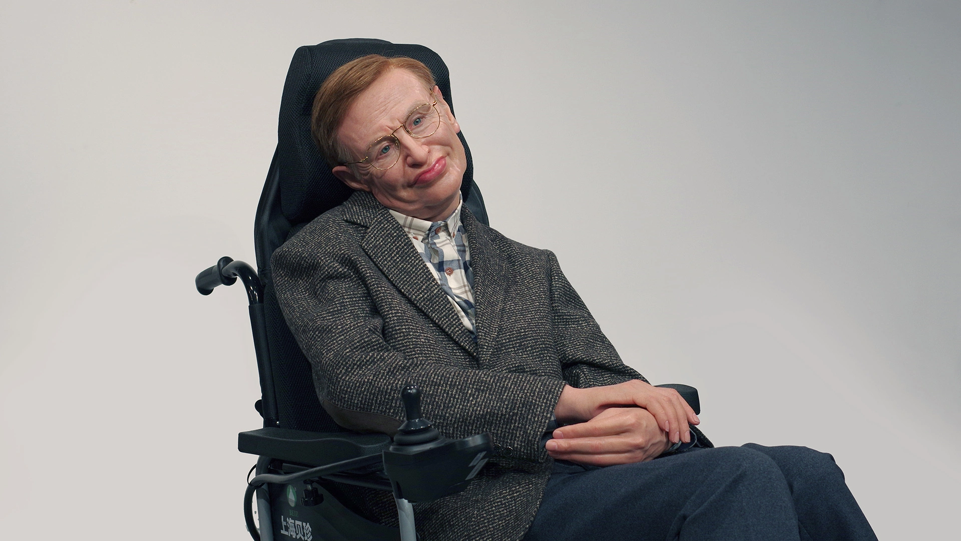 The Realistic Human Size Lifelike Wax Sculpture Of Stephen Hawking | DXDF, Grand Orient Wax Figure