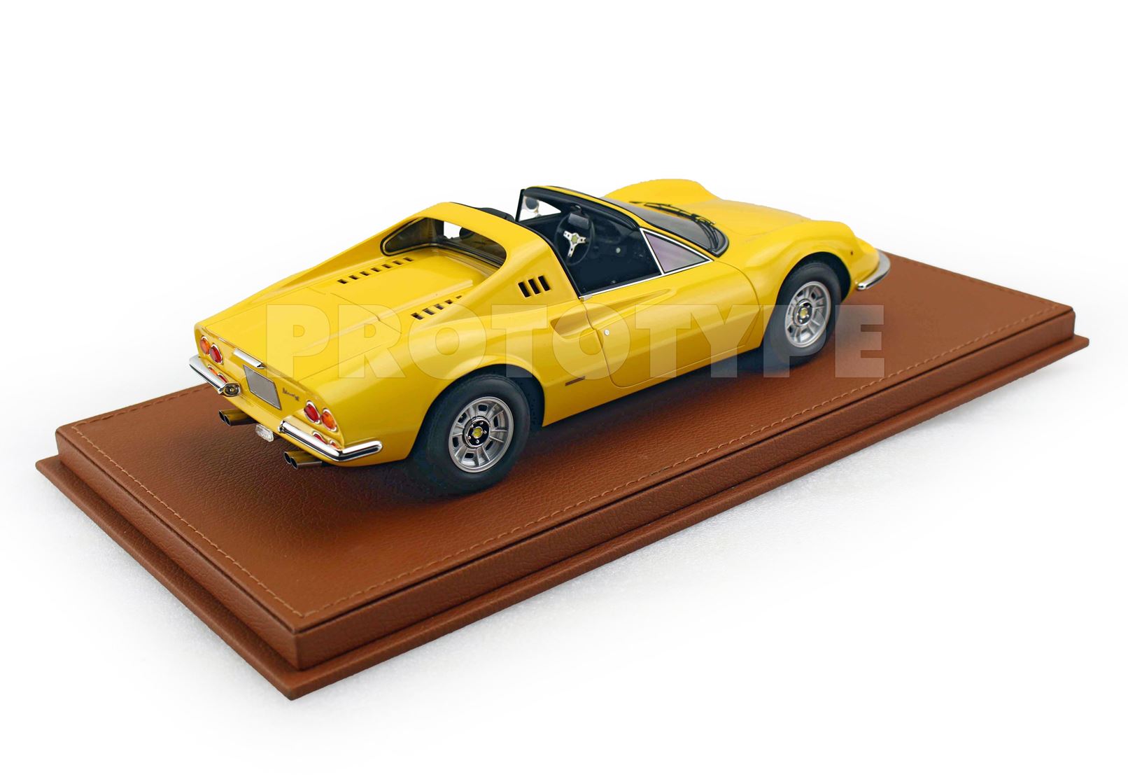 Ferrari Dino 246 GTS 1972 Giallo Modena - Black (Alternate)