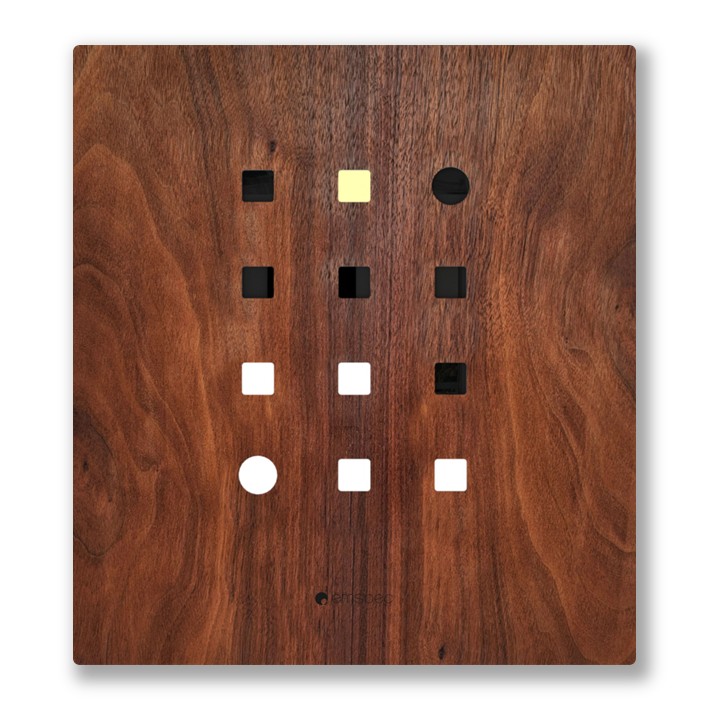 Matrix Clock — Wood Series