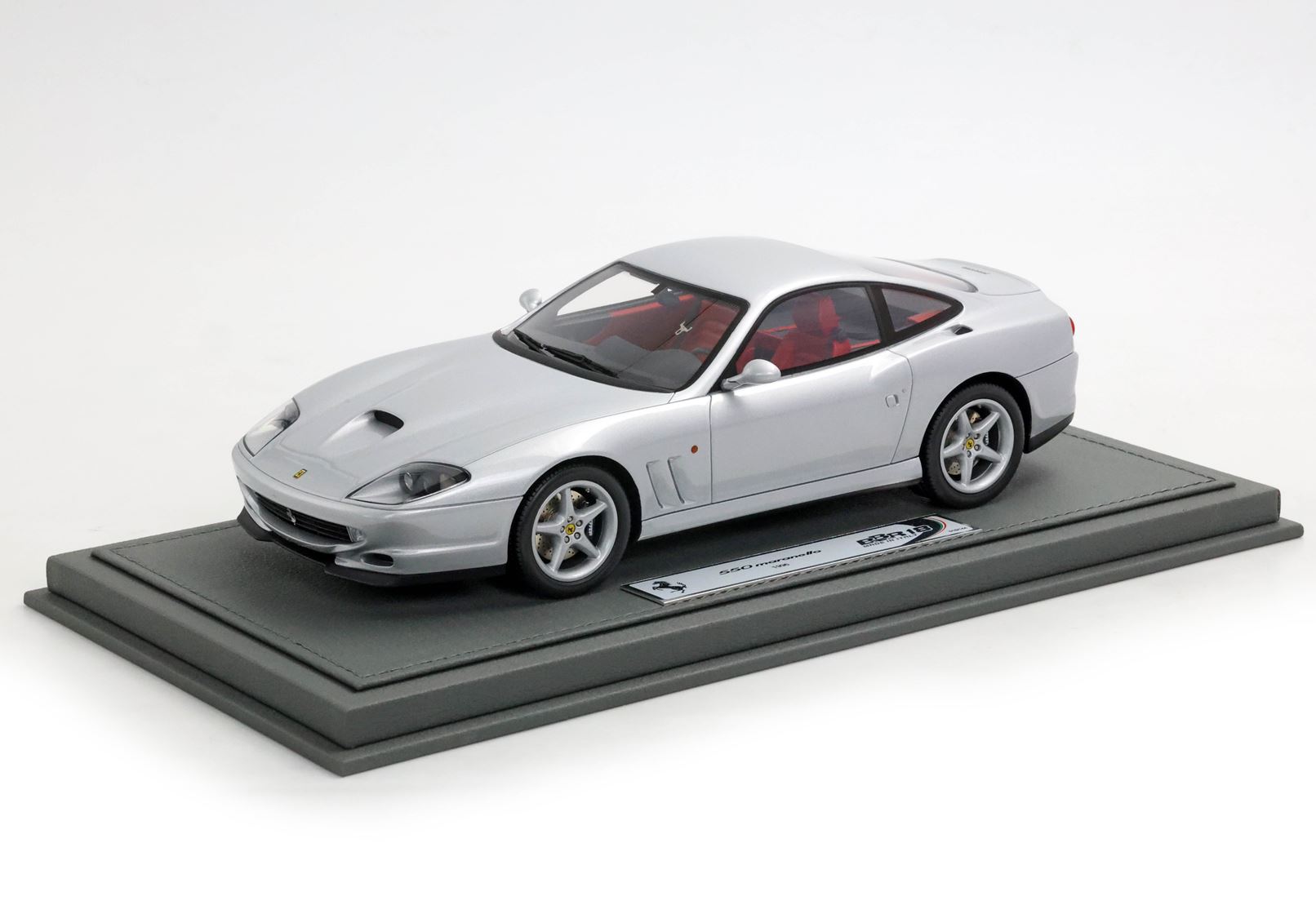 Ferrari 550 Maranello 1996 Ex Schumacher - made in italy Argento Nurburgring - Red