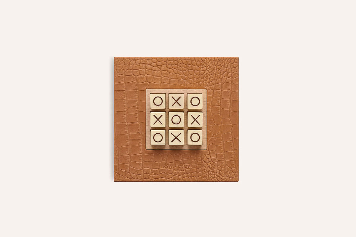 Tic Tac Toe Alligator Print