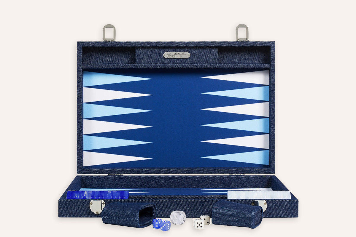 Backgammon Large Denim