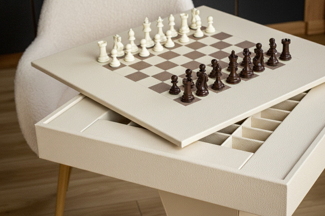 Grained Chess Table (Alternate)