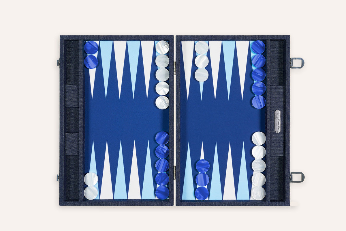 Backgammon Large Denim (Alternate)