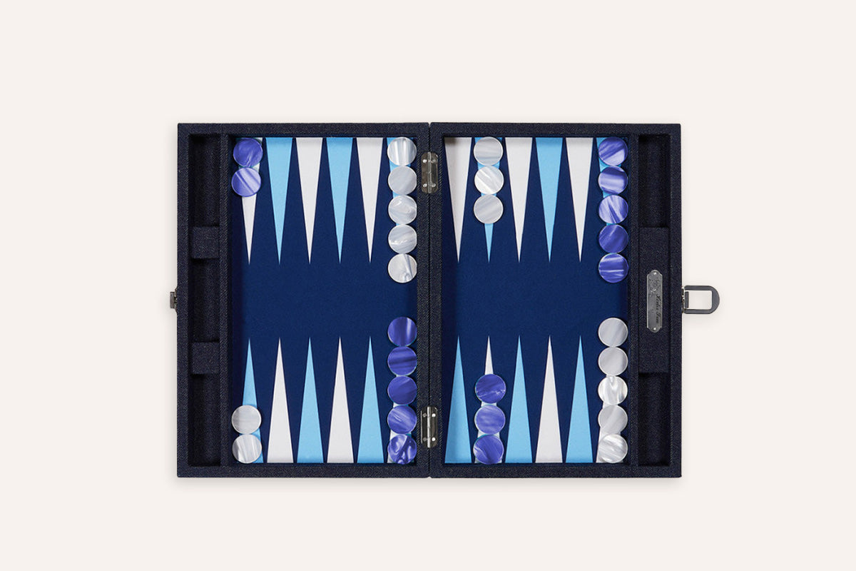 Medium Denim Backgammon (Alternate)