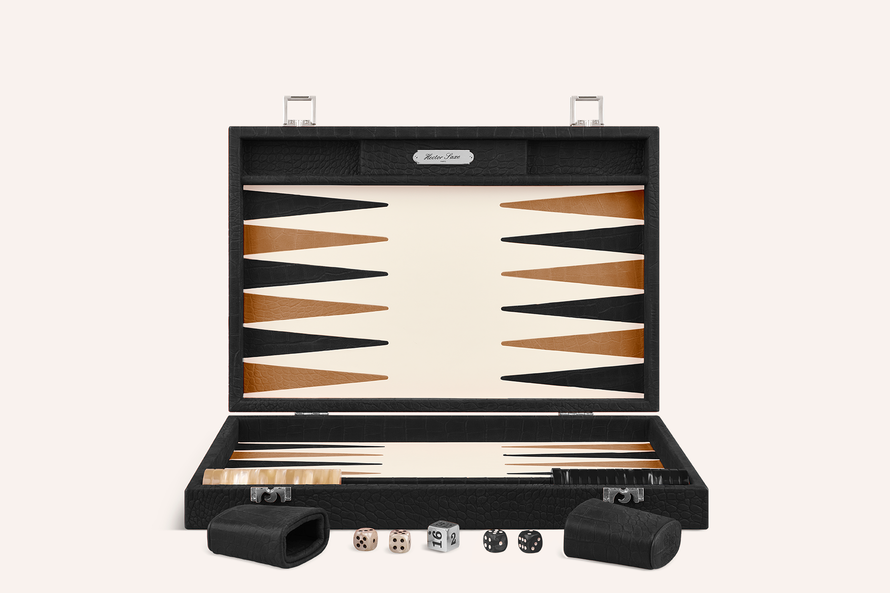 Backgammon Large Alligator print