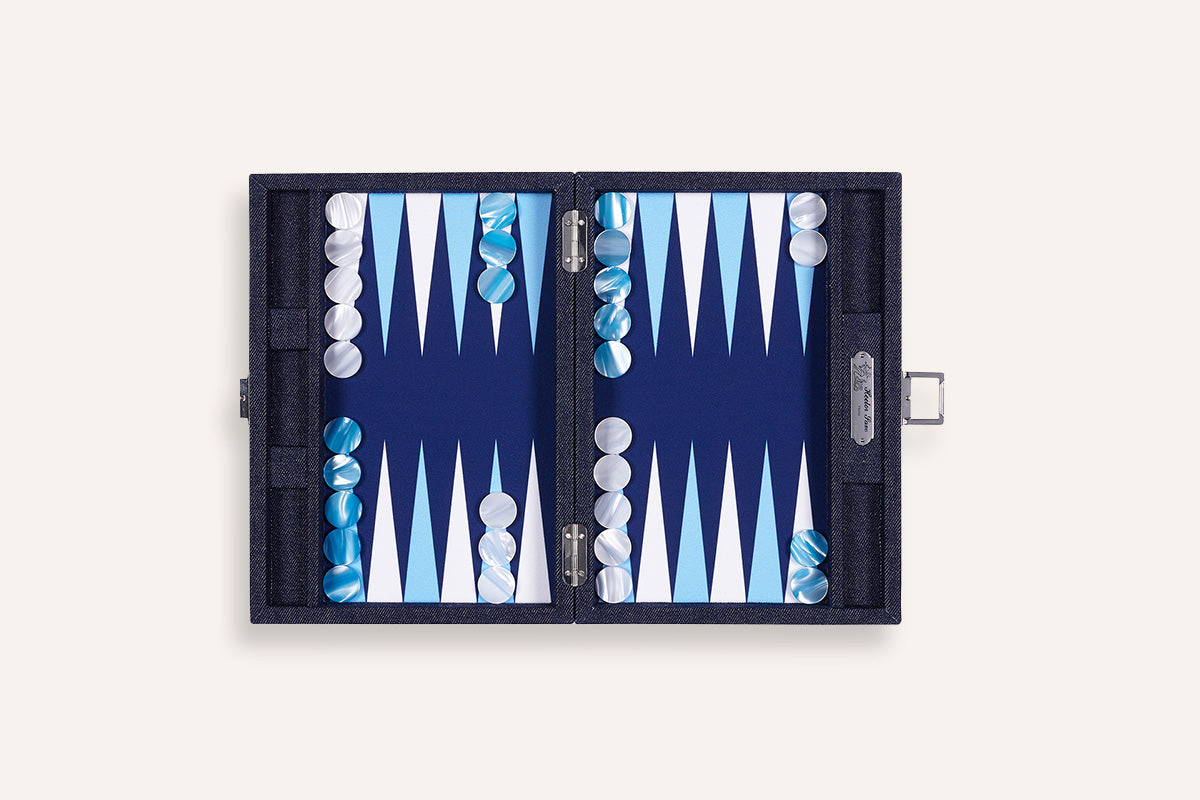 Backgammon Small Denim (Alternate)