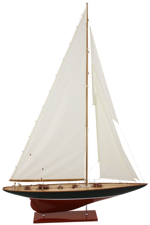Kiade Shamrock V J-Class Sailboat Scale Model (Alternate)