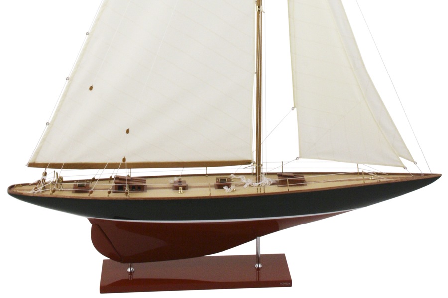 Kiade Shamrock V J-Class Sailboat Scale Model