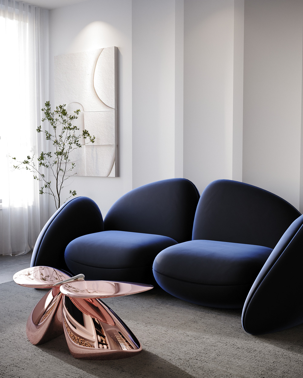 PAPILIO – the coffee table that takes flight with the elegance of a butterfly (Alternate)