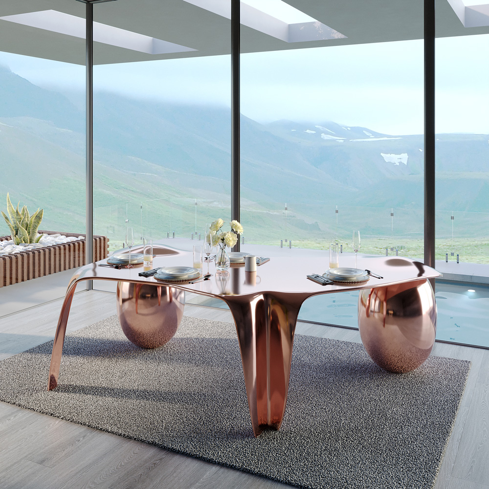 NIDO – the table with a unique design (Alternate)