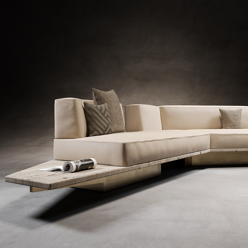 STEALTH – the futuristic couch inspired by military aircraft (Alternate)