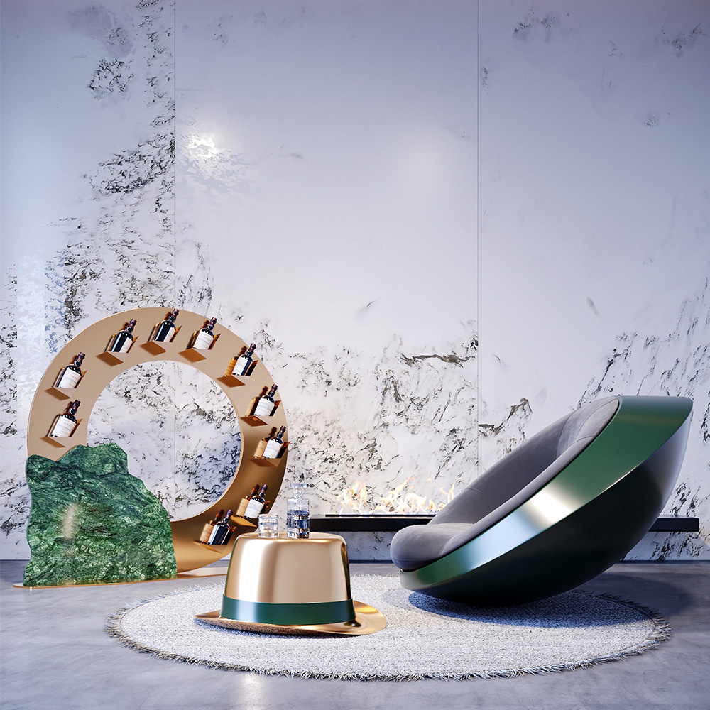 ORBIS – the circular sculpture-complement (Alternate)
